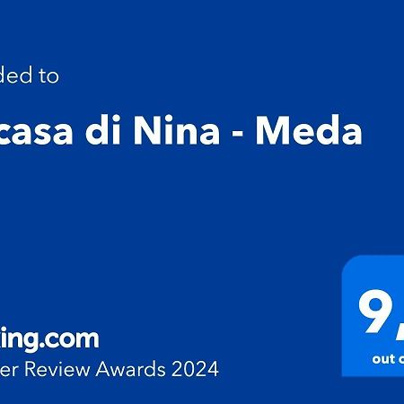 La Casa Di Nina - Meda Apartman Kültér fotó